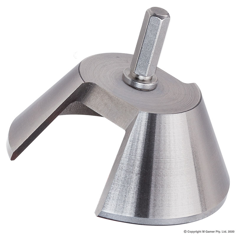 60? Hex-Drive Pipe Deburring Tool - 40-62 mm